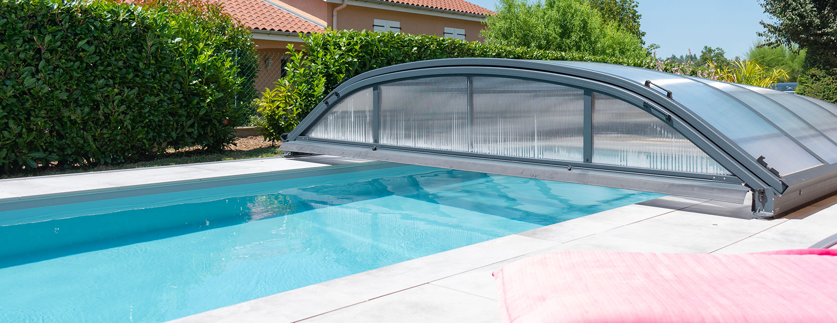 Abri de piscine - Peguet Paysages