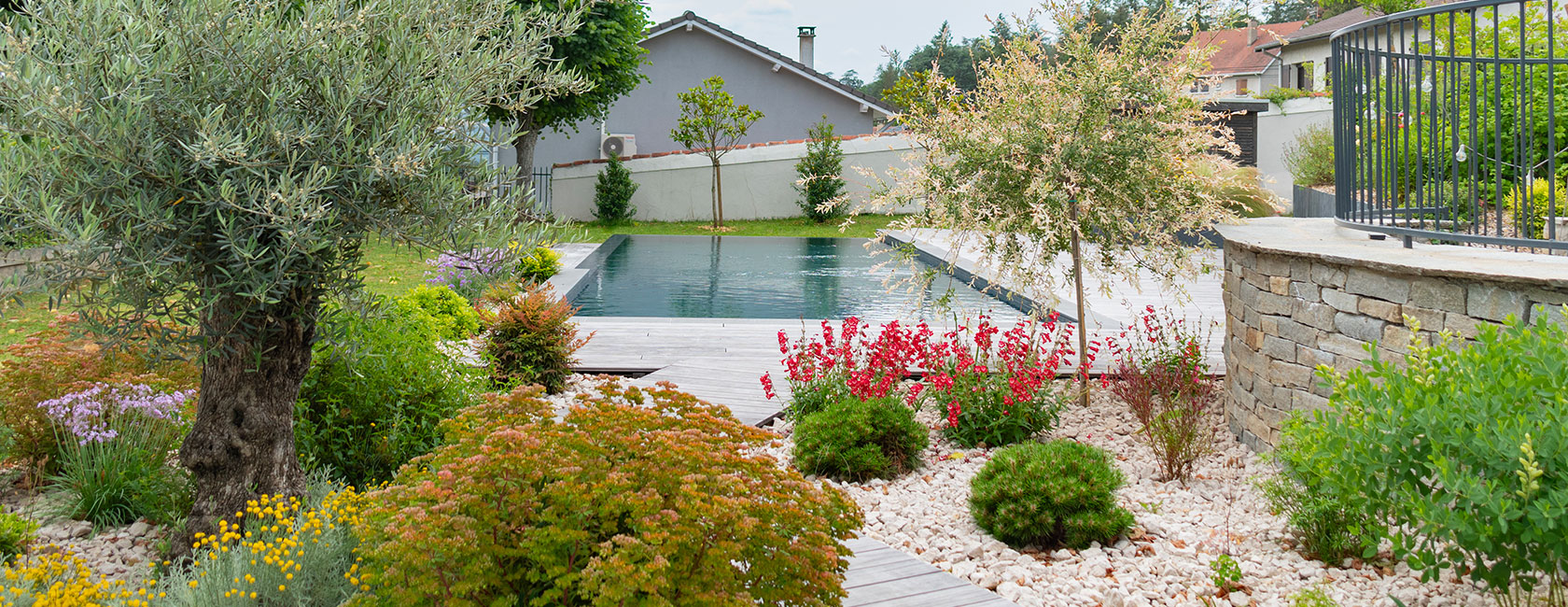 Piscine et aménagements - Peguet Paysages